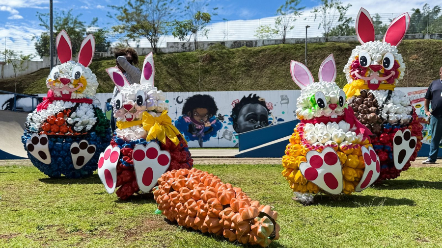 Estação Cidadania sedia primeira exposição da 'Páscoa Ecológica