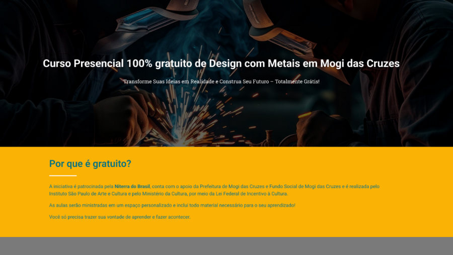 Curso gratuito oferece capacitação cultural para jovens em Mogi das Cruzes