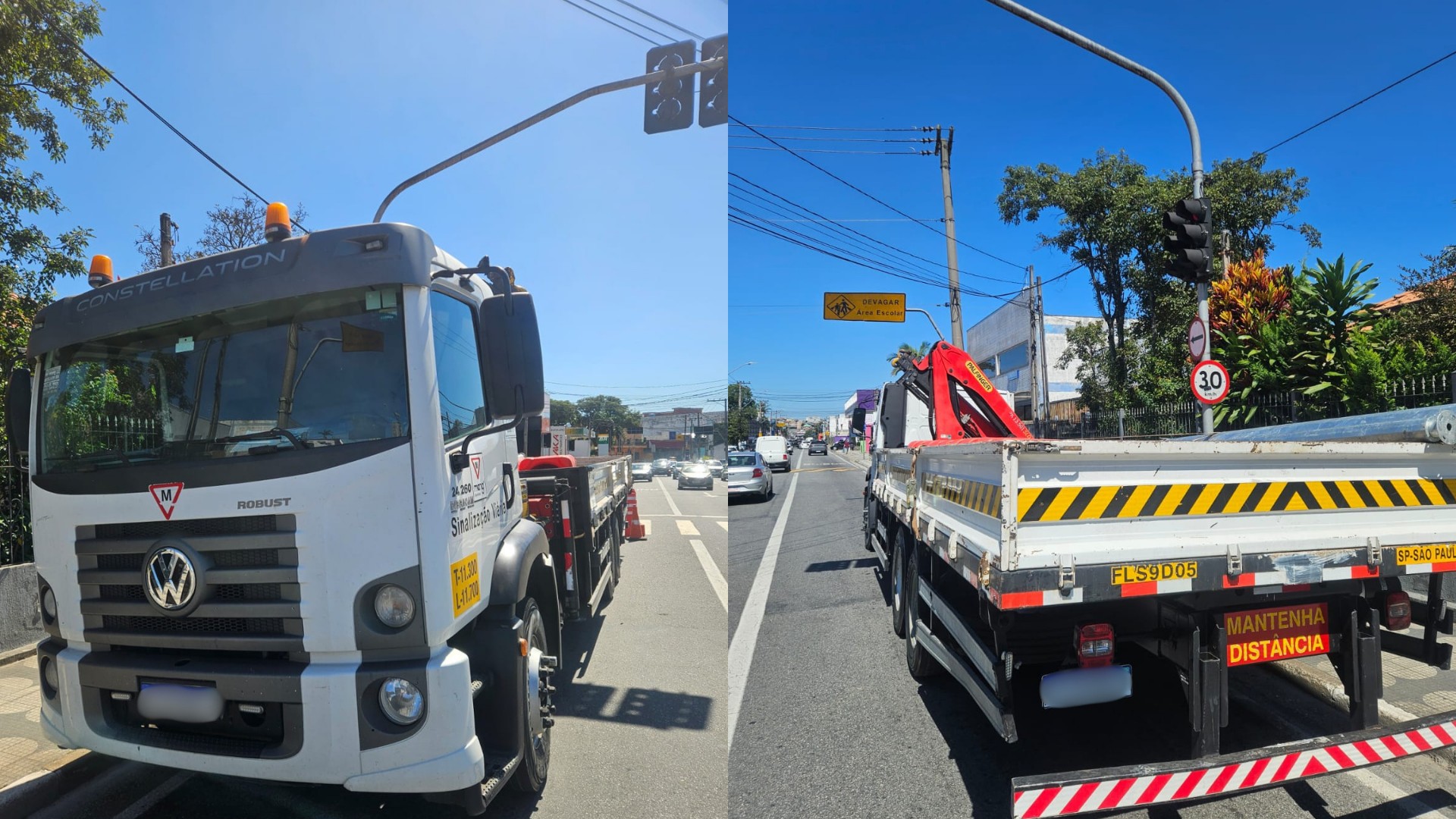 Caminhão é recuperado em Mogi das Cruzes após assalto com sequestro em SP