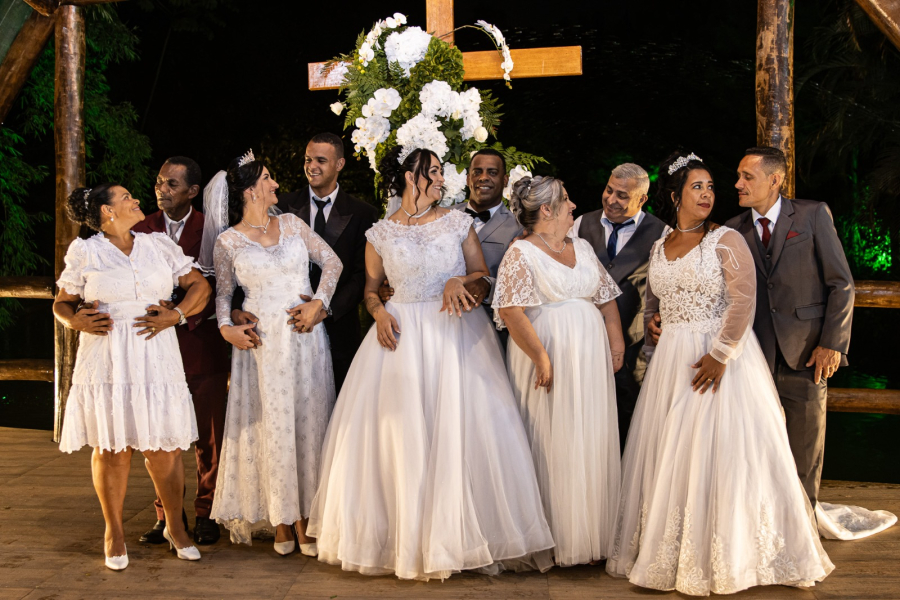 Em Itaquá, Casamento Comunitário  transforma sonhos em realidade 