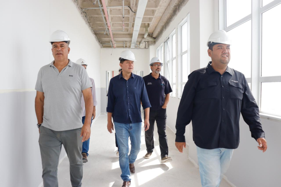 Construção do Hospital Federal em Suzano atinge 85% de conclusão e passa por vistoria