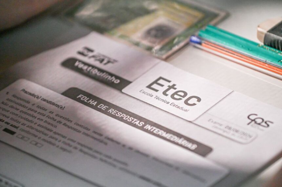 Vestibulinho da Etec em Guararema tem inscrições prorrogadas até 5 de junho