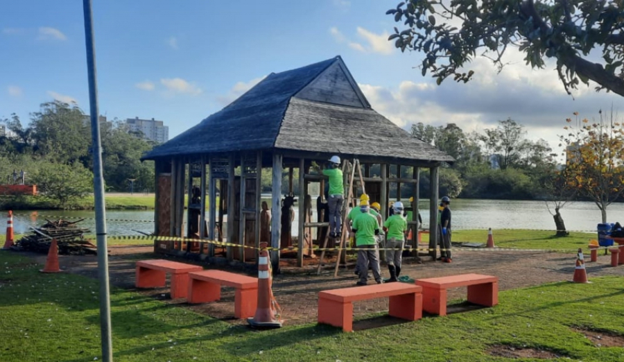 Casa do Imigrante, no Parque Centenário, será restaurada