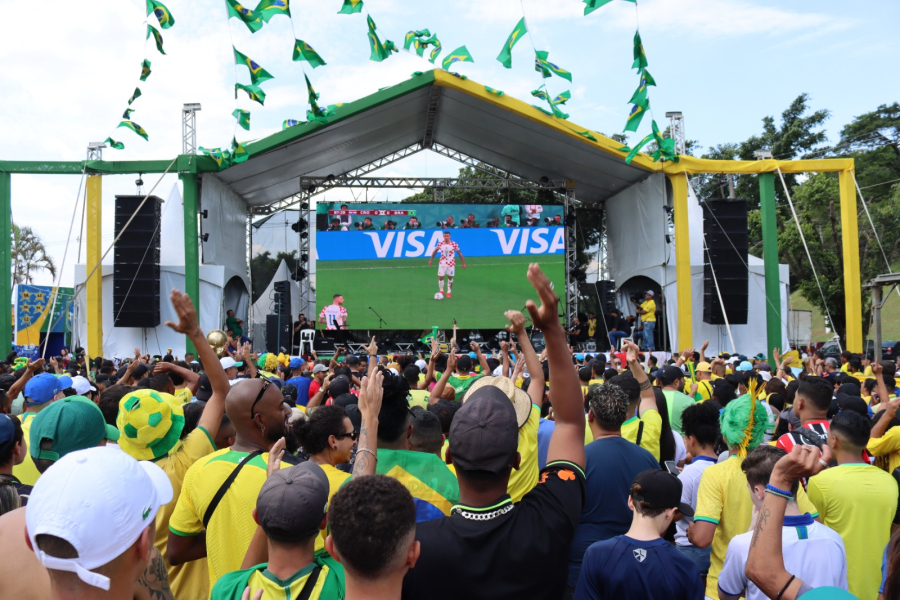 Itaquá terá telão para exibição dos jogos do Brasil na Copa do Mundo 2026