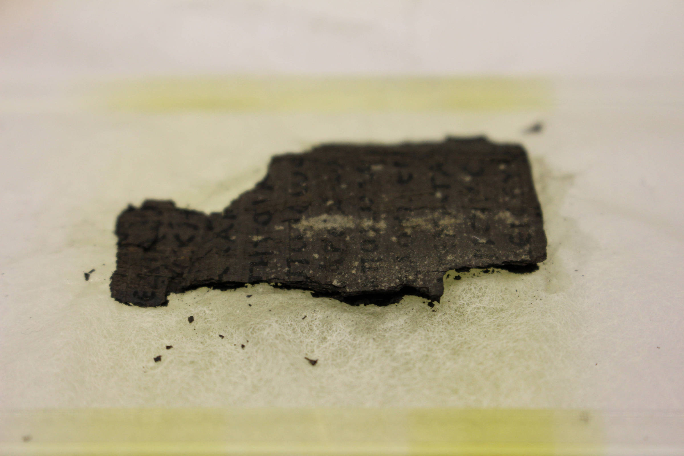 IA decifra pergaminho completo de Herculano queimado há 2.000 anos