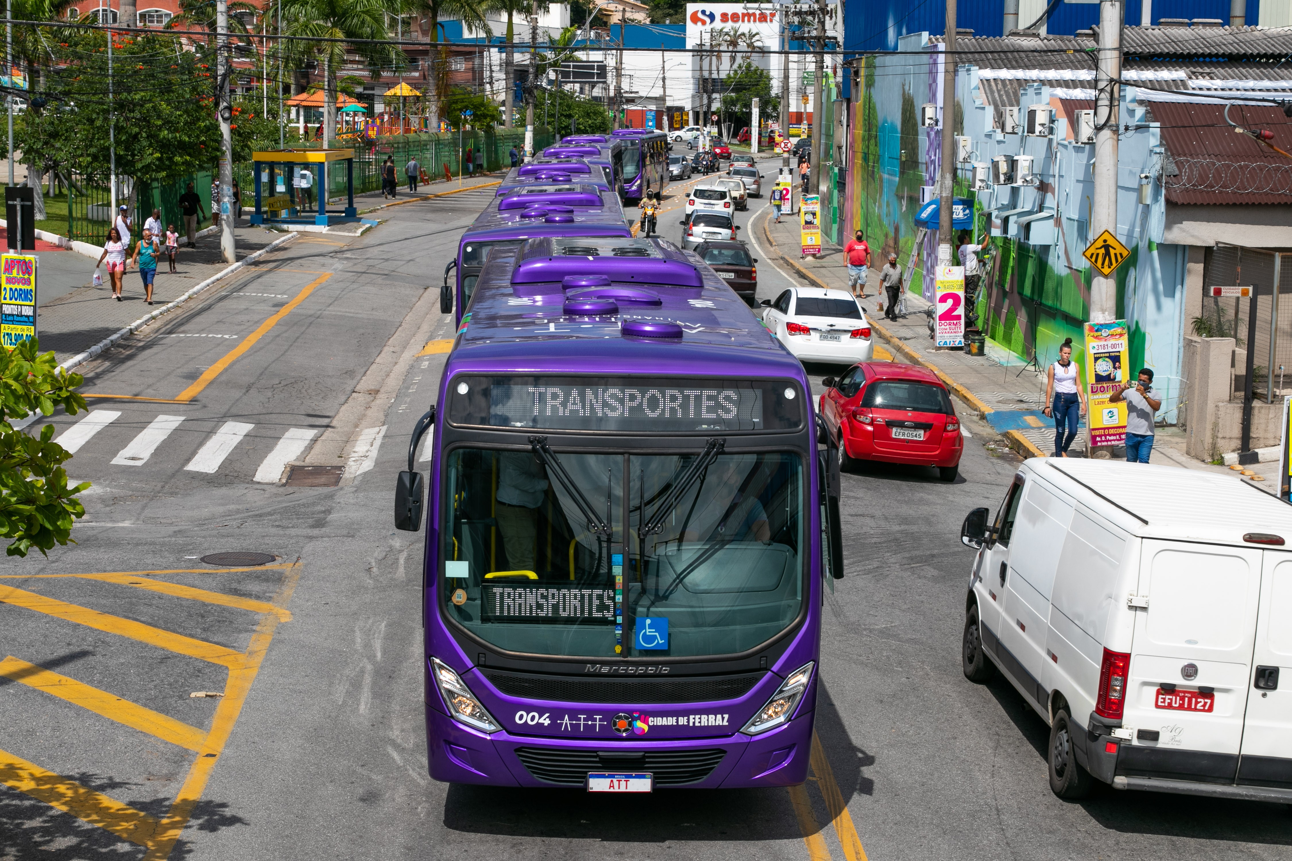 Ferraz passa a ter ônibus municipais gratuitos aos domingos e feriados; veja como funciona o transporte nas cidades do Alto Tietê