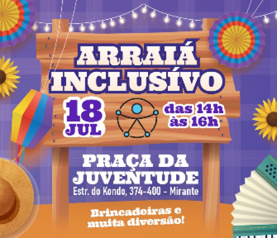 Arujá promove Arraiá Inclusivo com transporte acessível e programação especial