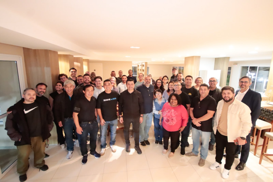 Rodrigo Ashiuchi se reúne com Eduardo Ota e lideranças