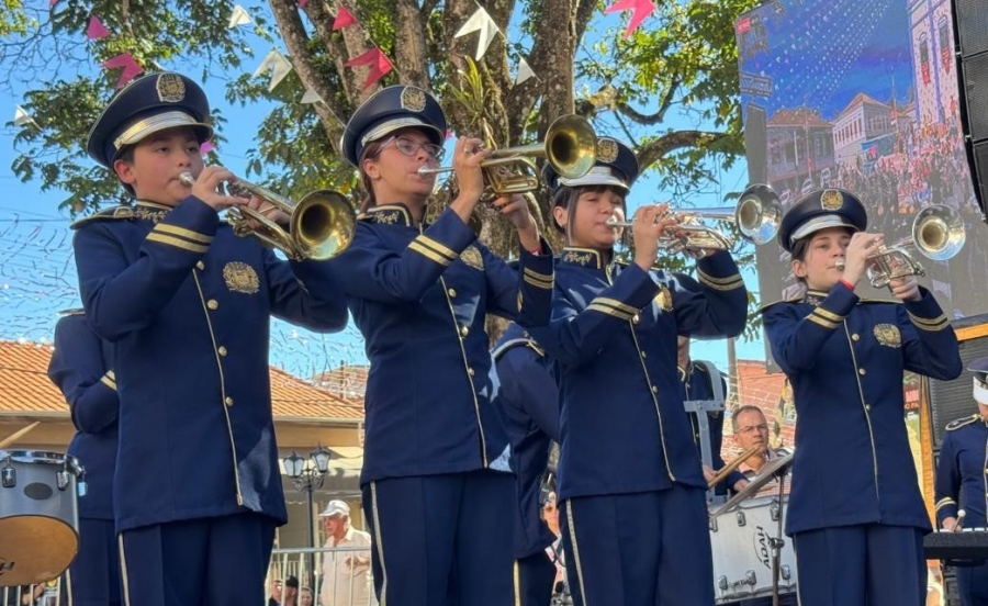 Banda Municipal de Guararema é destaque no 10º Festival de Bandas e Fanfarras de Lagoinha