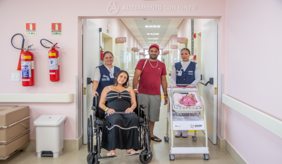 Primeiras mães da Maternidade de Mogi recebem alta e celebram acolhimento da equipe