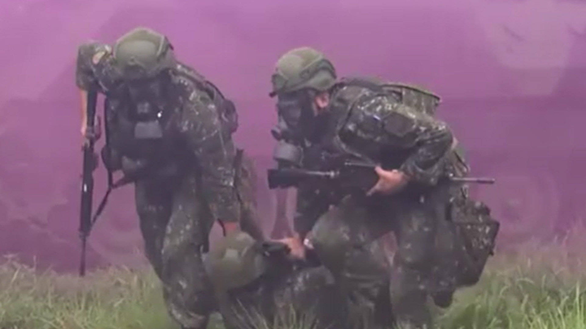 Taiwan holds military drills to prepare for invasion by China