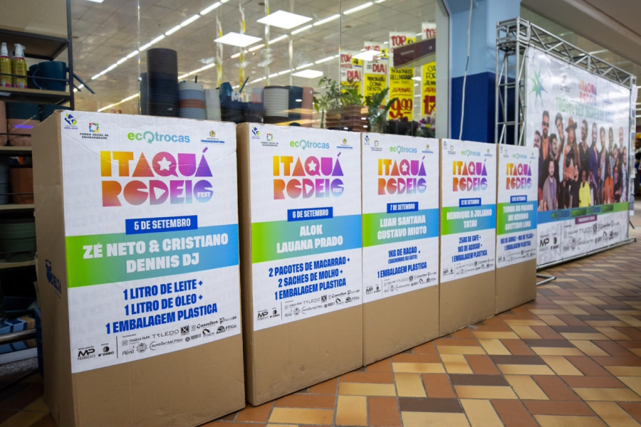 Ingressos para o Itaquá Rodeio Fest 2026 já podem ser trocados por alimentos e recicláveis