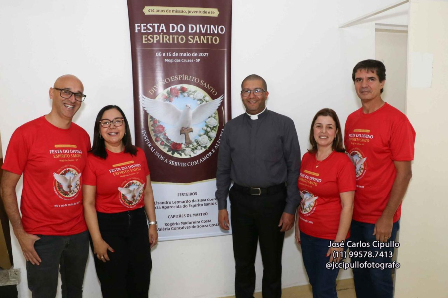 Festa do Divino de Mogi divulga tema e logotipo da 414ª edição