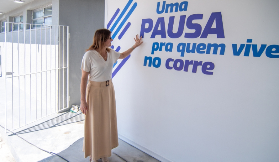 Mara Bertaiolli realiza vistoria técnica ao Pit Stop, que será inaugurado nesta terça-feira (01/9), às 15h