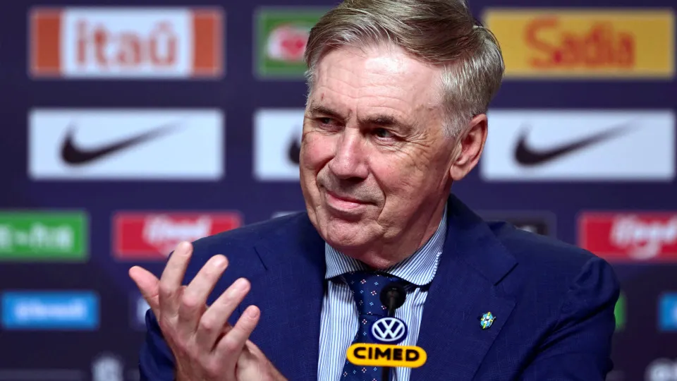 Ancelotti afirma que críticas não o afetam na seleção brasileira