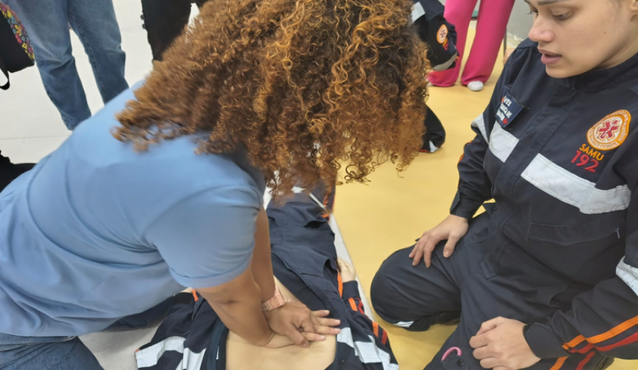Em Mogi, Samu capacita 100 profissionais de escolas municipais em primeiros socorros