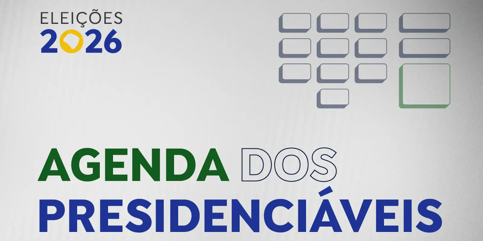 Confira a agenda dos presidenciáveis nesta quarta-feira (7)